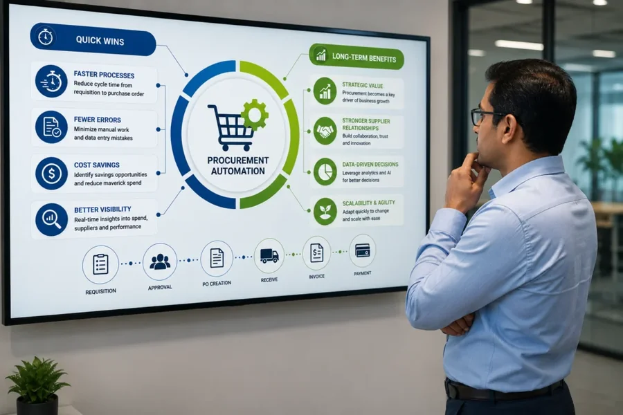 How Automation Reduces Procurement Delays And Improves Business Efficiency